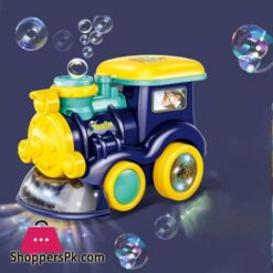 Cartoon Train Bubble Music Toy For Boys Girls