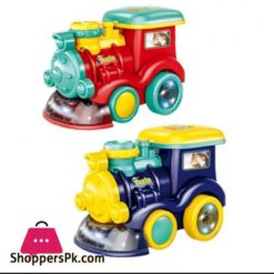 Cartoon Train Bubble Music Toy For Boys Girls