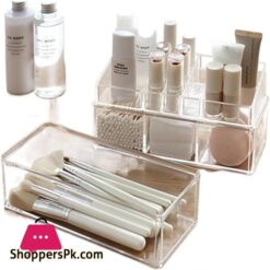 Cosmetic Display Cases Portable Transparent Makeup Organizer Storage Box Acrylic Make Up Organizer Cosmetic Organizer Makeup Storage Drawers Organizer Makeup Organizer Color 3 11