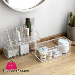 Cosmetic Display Cases Portable Transparent Makeup Organizer Storage Box Acrylic Make Up Organizer Cosmetic Organizer Makeup Storage Drawers Organizer Makeup Organizer Color 3 11