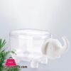 Cotton Swab Storage Box Sheep Elephant Dust Proof Toothpick Holder Organizer