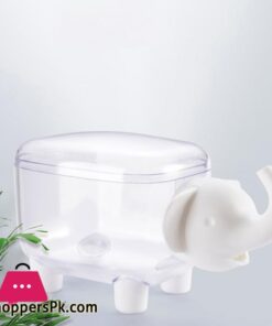 Cotton Swab Storage Box Sheep Elephant Dust proof Toothpick Holder Organizer