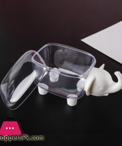Cotton Swab Storage Box Sheep Elephant Dust-Proof Toothpick Holder Organizer 35 Cotton Swab Storage Box Sheep Elephant Dust Proof Toothpick Holder Organizer