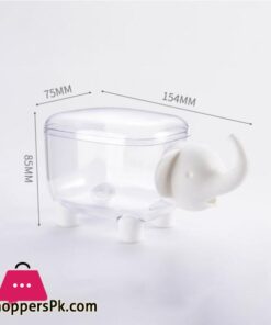 Cotton Swab Storage Box Sheep Elephant Dust-Proof Toothpick Holder Organizer 37 Cotton Swab Storage Box Sheep Elephant Dust Proof Toothpick Holder Organizer