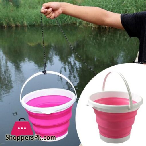 Detachable washing machine portable special bucket Retractable plastic household Thicken travel outdoor Car washing bucket