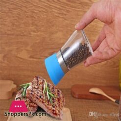 Glass Pepper Grinder Salt And Pepper Mill Grinder Shaker Spice Salt Container Condiment Jar Holder Grinding Bottles