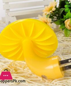 Intelligent Optical Control Switch Mushroom Shaped Yellow Led Night Light Lamp