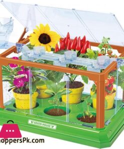 Greenhouse Kids Planting Kit Kids Gardening Set Bonus Mini Greenhouse Included Gardening Gifts for Men Women Easy for Novices to Grow Plant Flowers or Vegetables Size Pastoral Planting