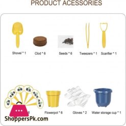 Kids Planting Kit Kids Gardening Set Mini-Greenhouse Included Gardening Gifts Easy For Novices To Grow Plant Flowers Or Vegetables 9 Greenhouse Kids Planting Kit Kids Gardening Set Bonus Mini Greenhouse Included Gardening Gifts For Men Women Easy For Novices To Grow Plant Flowers Or Vegetables Size Pastoral Planting