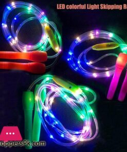 Light Up Led Skipping Rope Kids Children Jump Exercise Fitness Kids Random Color
