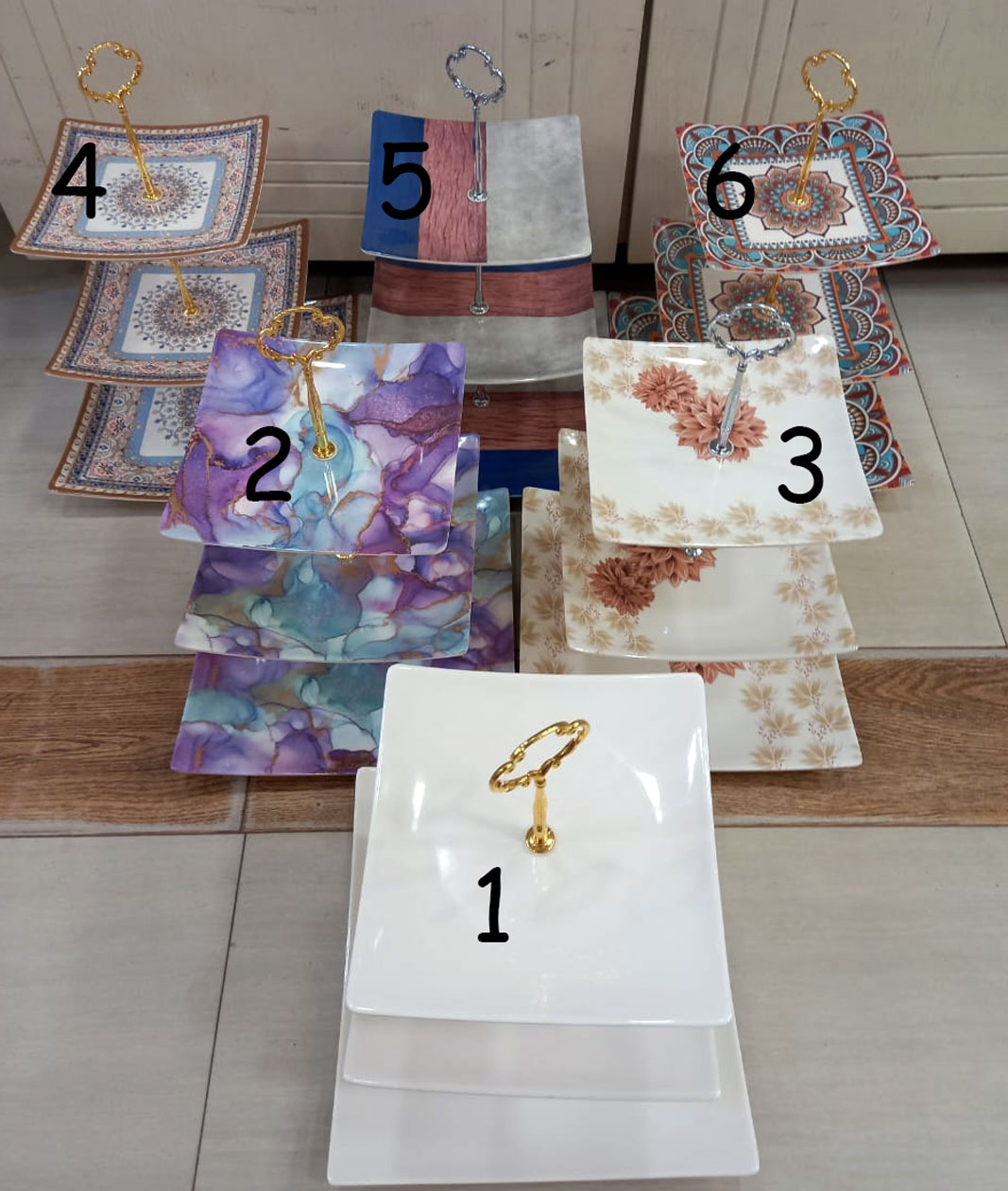 Melamine Cake Stand 3 Tier