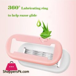 New 6 Layer Blade Lady Razor Women Razor Mini Portable Shave Mane Leg Hair Private Body Manual Razor With Case