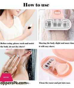 New 6-Layer Blade Lady Razor Women Razor Mini Portable Shave Mane Leg Hair Private Body Manual Razor With Case 38 New 6 Layer Blade Lady Razor Women Razor Mini Portable Shave Mane Leg Hair Private Body Manual Razor With Case