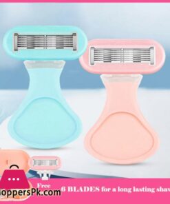 New 6-Layer Blade Lady Razor Women Razor Mini Portable Shave Mane Leg Hair Private Body Manual Razor With Case 41 New 6 Layer Blade Lady Razor Women Razor Mini Portable Shave Mane Leg Hair Private Body Manual Razor With Case
