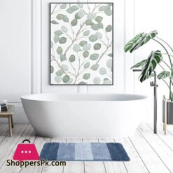 Non Slip Bathroom Rug Absorbent Bath Mat Floor Rug For Shower C