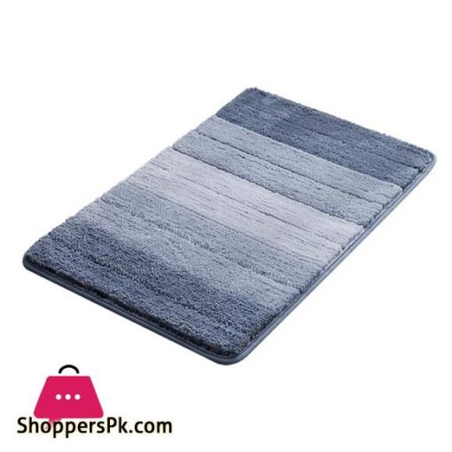 Non Slip Bathroom Rug Absorbent Bath Mat Floor Rug for Shower C