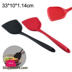 Silicone Non Stick Egg Fish Frying Pan Scoop Spoon Shovel Turner Cooking Utensil