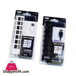 Usb 7 Port Independent Switch With Light Hub With Line Splitter Hub Extender