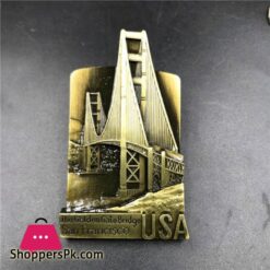 Virtue Switzerland Singapore Australia Italy French Refrigerator Metal Magnetic Three Dimensional Creative Stickers