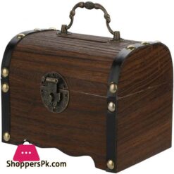 Wooden Money Banks Safe Money Box Savings Coin Money Storage Case Home Decor For Adults And Kids Gifts 1Pc 15 Yuffoo Treasure Chest Wooden Piggy Bank And Money Banks Safe Money Box Savings Coin Money Storage Case Home Decor Piggy Bank For Adults And Kids Gifts