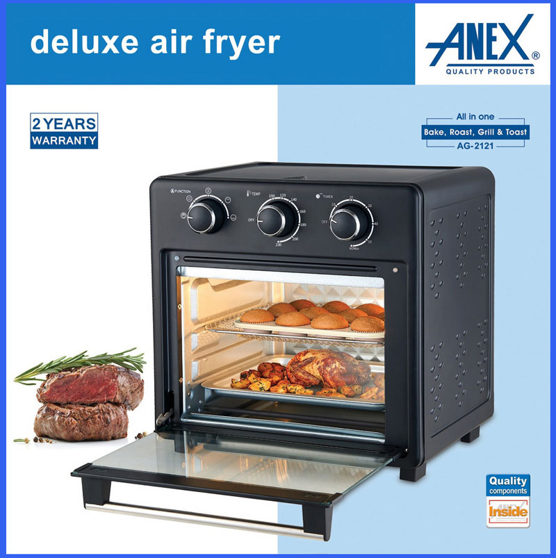 Anex All In One Air Fryer With Oven 18 Liter Ag-2121
