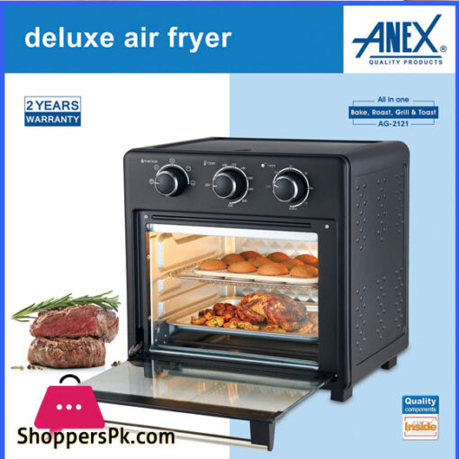 Anex All in One Air Fryer with oven 18 Liter AG-2121