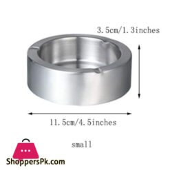 Ashtrays Stainless Steel Living Room Office Internet Cafe Hotel 12Cm