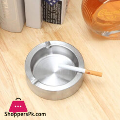 Ashtrays Stainless Steel Living Room Office Internet Cafe Hotel 14Cm