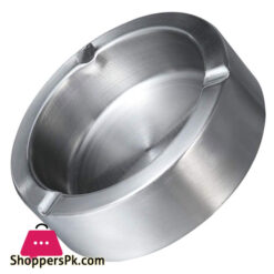 Ashtrays Stainless Steel Living Room Office Internet Cafe Hotel 14Cm