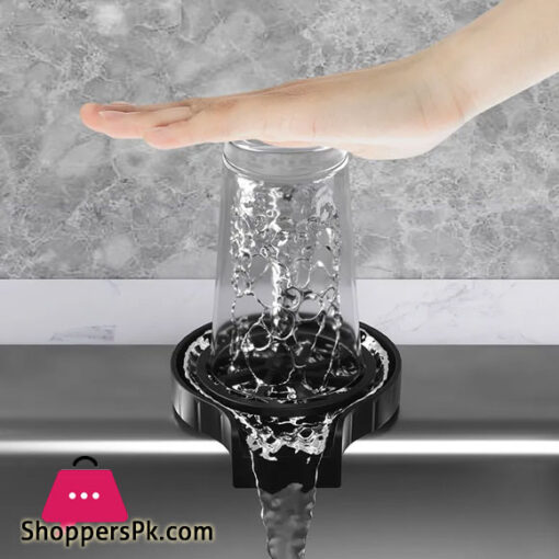 Automatic Glass Sink Rinse, High Pressure Bar, Beer, Milk, Tea Cup, Cleaner, Accessories, Wash Tool