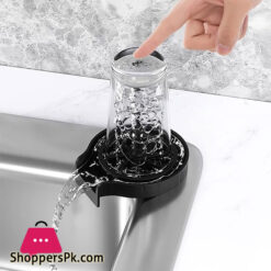 Automatic Glass Sink Rinse, High Pressure Bar, Beer, Milk, Tea Cup, Cleaner, Accessories, Wash Tool