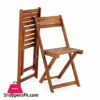 Beechwood Folding Chair Portable Lounge Chair Wooden Color Fancy Picnic Dinning Chair For Adults