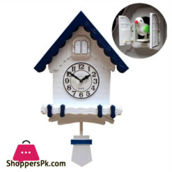 Creative Cuckoo 3D Wall Clock Living Room Cartoon Shabby Chic Clock