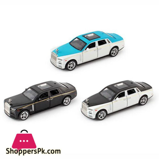 Die Cast Rolls Royce Alloy Toys for Kids, Ideal Toys as Gifts, Model Parking Lights, 1:36 Roll-on Gifts for Children