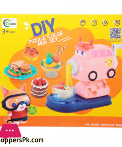 DIY Color Dough Set Cute Car Playset