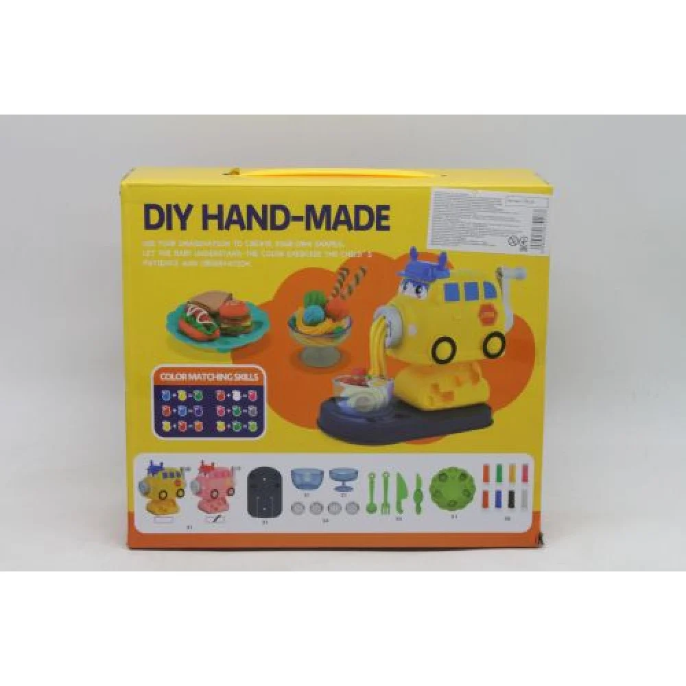 Diy Color Dough Set Cute Car Playset