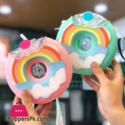 Donut Shaped Canteen Bottle For Water 380ml