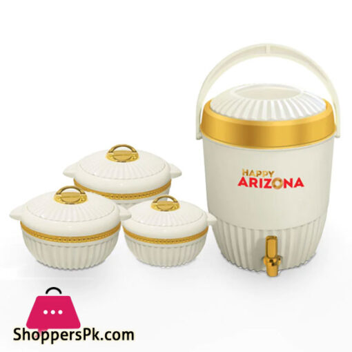 Happy Arizona Hotpot Cooler Set of 4 Pcs Gift Set