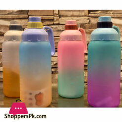 Large Capacity Gradient Cup Durable Water Bottle 7 Large Capacity Gradient Cup Durable Water Bottle