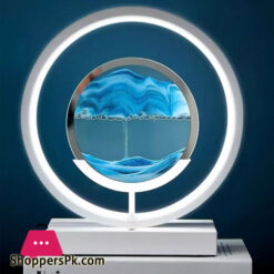 Led Moving Sand Lamp Quicksand Art Frame Flowing Sand Painting Atmosphere Lamp Home Decoration
