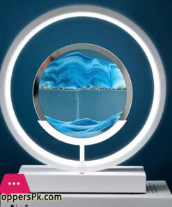 Led Moving Sand Lamp Quicksand Art Frame Flowing Sand Painting Atmosphere Lamp Home Decoration - Image 2