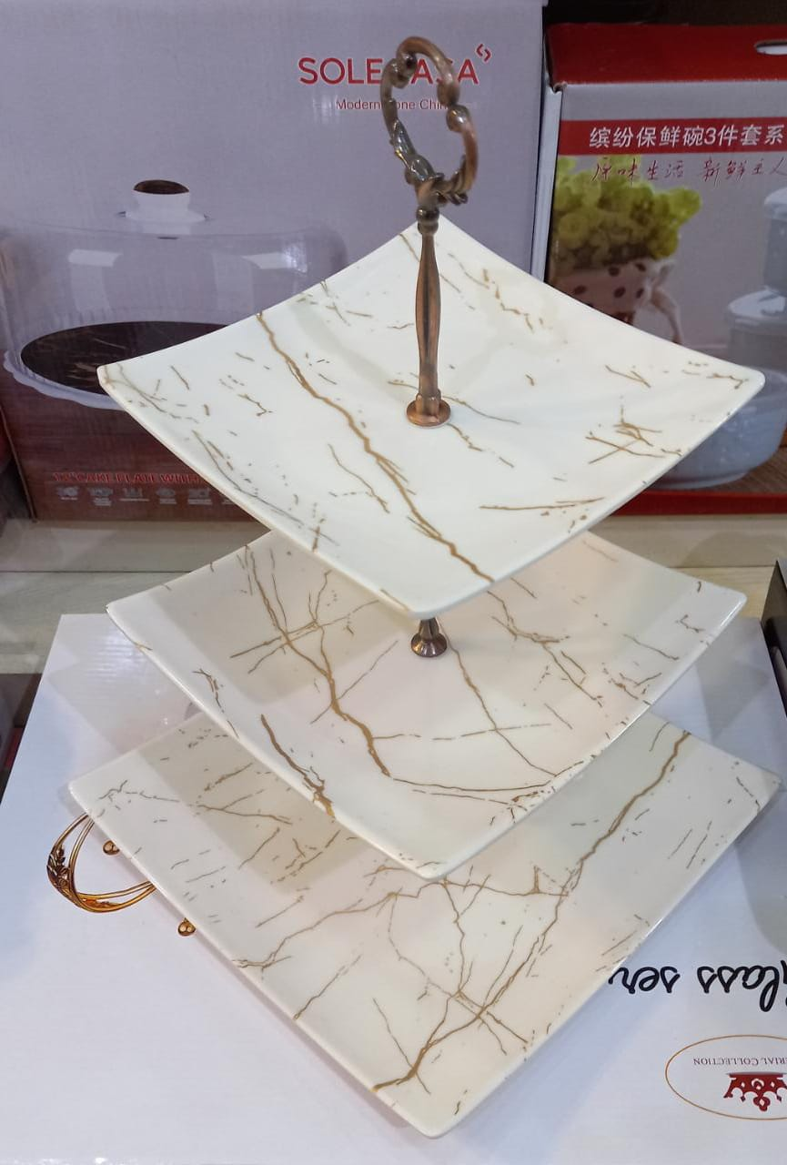 Melamine Cake Stand 3 Tier