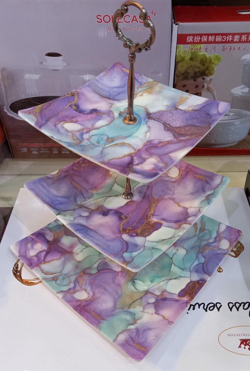 Melamine Cake Stand 3 Tier