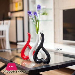 Modern Ceramic Vase New Handmade Flower Shape for Bedroom Ideal as a Creative Gift