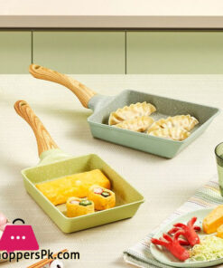 Non-stick Frying Pan Pot Stone Square Omelette Frying Pan
