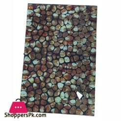 Pebble Beach Elegant Rubber Entrance Mat 24 x 36 Inch