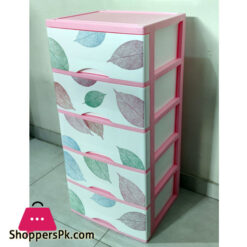 Phoenix Portable Storage 5 Drawer For Home School Office Size : L39 X W45 X 97 Cm