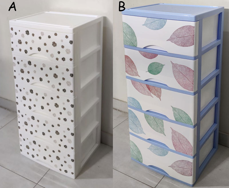 Phoenix Portable Storage 5 Drawer For Home School Office Size : L39 X W45 X 97 Cm