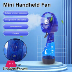 Portable Mini Hand Held Spray Fan Humidifier Outdoor Spray For Camping Hiking Air Cooler