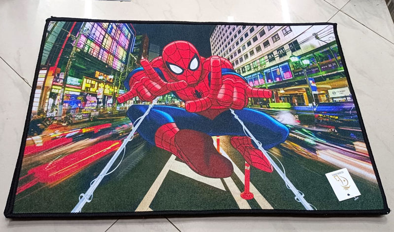 Spiderman 3 Living Room Rug Non-Slip Doormat Entrance Door Mat 120 X 180 Cm
